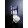 Kép 3/3 - Geberit Duofix WC szerelőelem fali WC részére, Sigma 12cm-es öblítőtartállyal, állítható csészemagassággal 111.396.00.5