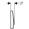 Kép 3/3 - Geberit Jazzline 115.222.21.1 nyomólap (króm, 115.222.21.1)