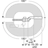 Kép 3/4 - Geberit excenteres kádlefolyó készlet és összefolyó d52, d40/50 (150.700.00.6)