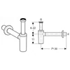 Kép 4/4 - Geberit Design mosdószifon 151.034.21.1