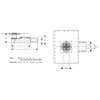 Kép 2/2 - Geberit padlóösszefolyó épített zuhanyzókhoz, az összefolyónál 90–200 mm esztrichmagassághoz 154.050.00.1