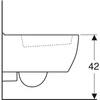 Kép 4/4 - Geberit iCon fali WC, mélyöblítésű, rövidített, zárt formájú, 49cm (204030000)