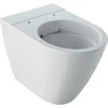 Kép 1/4 - Geberit iCon álló WC mélyöblítésű, falhoz illeszkedő, zárt formájú, Rimfree