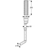 Kép 2/2 - Geberit ventilátor bekötő készlet Geberit szerelőelemekhez 349.352.00.1 (349352001)