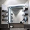 Kép 6/8 - Geberit Acanto tükrös szekrény világítással, két ajtóval 75x83 cm 500.645.00.2
