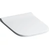 Kép 1/4 - Geberit Smyle Square WC-ülőke, keskeny design, rögzítés felülről (500.238.01.1)