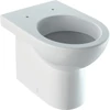 Kép 1/4 - Geberit Selnova álló WC mélyöblítésű, falhoz illeszkedő, vízszintes kiömlés, részben zárt forma, Fehér 500.286.01.1