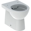 Kép 1/4 - Geberit Selnova Compact álló WC mélyöblítésű, falhoz illeszkedő, hátsó vagy alsó kifolyású, részben zárt forma, rövidített kivitel, Rimfree, Fehér 500.394.01.1