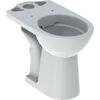 Kép 1/4 - Geberit Selnova Comfort álló WC falon kívüli öblítőtartályokhoz monoblokk, mélyöblítésű, hátsó kifolyású, magasított, Rimfree, Fehér 500.486.01.1