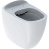 Kép 1/4 - Geberit Citterio álló WC mélyöblítésű, falhoz illeszkedő, zárt forma, Rimfree, Fehér / KeraTect 500.512.01.1