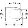 Kép 2/4 - Geberit iCon WC-ülőke Fehér 501.660.01.1