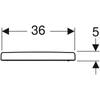 Kép 3/4 - Geberit iCon WC-ülőke Fehér 501.660.01.1