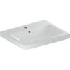 Kép 1/4 - Geberit iCon Light mosdó, 60x48cm, csaplyukkal és túlfolyóval, fehér (501.834.00.1)