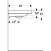 Kép 4/4 - Geberit iCon Light mosdó, 60x48cm, csaplyukkal és túlfolyóval, fehér (501.834.00.1)
