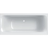 Kép 1/5 - Geberit Tawa egyenes fürdőkád, keskeny dizájn, Duo, lábakkal, 180x80cm, fényes fehér (554.124.01.1)