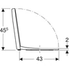 Kép 4/4 - Geberit iCon WC-ülőke, rögzítés felülről (574120000)