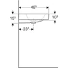 Kép 4/4 - Geberit iCon mosdó, 60x48.5 cm 124061000