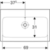 Kép 2/4 - Geberit iCon mosdó, 75x48.5 cm 124078000