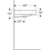 Kép 4/4 - Geberit iCon mosdó, 75x48.5 cm 124078000