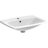 Kép 1/4 - Geberit Selnova Square beépíthető mosdó 60x50 cm, csaplyukkal és túlfolyóval 500.307.01.7