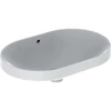 Kép 1/4 - Geberit VariForm beépíthető mosdó 60 cm, ellipszis alak, túlfolyóval 500.729.01.2