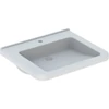 Kép 1/4 - Geberit Selnova Comfort Square akadálymentes mosdó 65x55 cm, túlfolyó nélkül 500.789.01.7