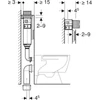 Kép 4/4 - Geberit Omega 12 cm-es falsík alatti öblítőtartály, 98 cm beépítési magassággal 109.050.00.1