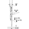 Kép 4/4 - Geberit Duofix szerelőelem 110x125 cm, Geberit ONE mosdóhoz és fali csaptelephez 111.083.00.1