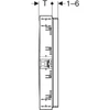 Kép 5/5 - Geberit ONE Beépítődoboz - falsíkba süllyesztett tükrös szekrényhez 64,5x93,5 cm 111.941.00.1