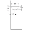 Kép 4/5 - Geberit iCon xs 50-es mosdó 124053000