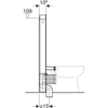 Kép 4/4 - Geberit Monolith láva szanitermodul talpon álló WC-hez, 114 cm 131.033.JK.5