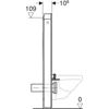 Kép 4/4 - Geberit Monolith Plus palahatású szanitermodul fali WC-hez, 114 cm 131.231.00.7