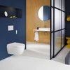 Kép 3/6 - Geberit AquaClean Alba komplett higiéniai berendezés, fali WC 146.350.01.1
