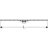 Kép 3/4 - Geberit CleanLine80 vágható zuhanyfolyóka 30-90cm, feketekróm/políroztt, EasyClean 154.440.QC.1