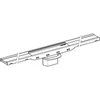 Kép 2/5 - Geberit CleanLine80 vágható zuhanyfolyóka 30-130cm, szálcsiszolt acél/polírozott, EasyClean 154.441.KS.1
