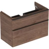 Kép 1/5 - Geberit Smyle Square alsó szekrény mosdóhoz fiókkal 88,4x47 cm, hikoridió 500.354.JR.1