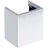 Kép 1/5 - Geberit Smyle Square alsó szekrény kézmosóhoz ajtóval 53,6x43,3 cm, magasfényű fehér 500.366.00.1