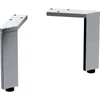Kép 1/5 - Geberit Smyle Square lábszett, fényes króm 500.367.00.1