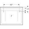 Kép 5/5 - Geberit Xeno² tükör közvetlen vagy közvetett világítással 90x71 cm, szálcsiszolt 500.522.00.1