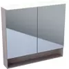 Kép 1/5 - Geberit Acanto tükrös szekrény 90x83 cm, fakó tölgy, világitással, 500.646.00.2