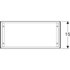 Kép 3/5 - Geberit Acanto rendeződoboz 33,5x15 cm, fakó tölgy 500.648.00.2
