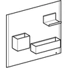 Kép 2/5 - Geberit Group mágneses tábla tárolódobozokkal 45x39 cm, fehér 500.649.01.2