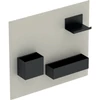 Kép 1/5 - Geberit Group mágneses tábla tárolódobozokkal 45x39 cm, homokszürke 500.649.JL.2