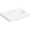 Kép 1/5 - Geberit iCon Light kézmosó 38x28 cm, bal oldali csaplyukkal, túlfolyó nélkül, matt fehér 501.831.JT.1