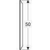 Kép 7/7 - Geberit Option kör alakú tükör 50 cm, közvetlen és közvetett világítással 502.796.00.1