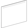 Kép 4/5 - Geberit Option Basic Square tükör felső világítással 120x90 cm, eloxált alumínium 502.815.00.1