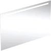 Kép 1/5 - Geberit Option Basic Square tükör felső világítással 140x90 cm, eloxált alumínium 502.816.00.1