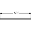 Kép 3/4 - Geberit Selnova Square mosdópult 59,1x47,5 cm, hikoridió 502.862.00.1