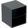 Kép 1/4 - Geberit One oldalsó polcelem 45x47 cm, matt fekete 505.079.00.8
