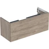 Kép 1/4 - Geberit One alsó szekrény mosdóhoz 2 fiókkal 118x47 cm, hikoridió 505.265.00.6